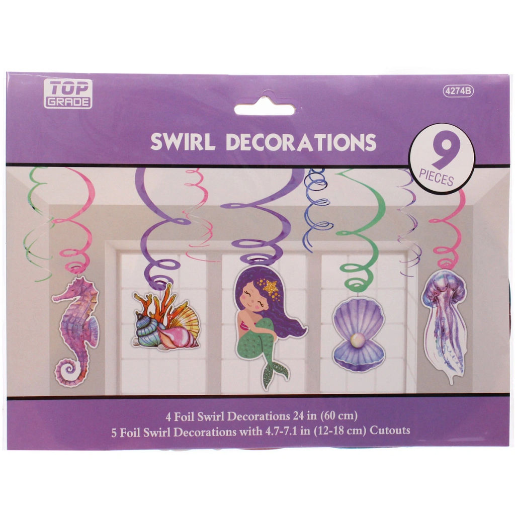 Подвесное украшение "Подводный мир" 9 шт