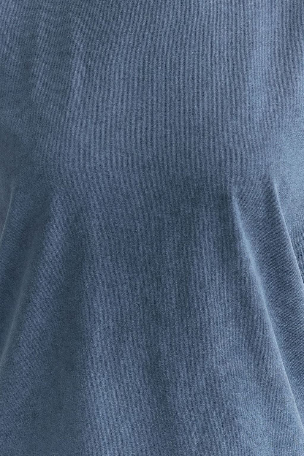 Indigo Y?kamal? %100 Kal?n Pamuklu Premium Basic Bisiklet Yaka Orme T-Shirt TWOSS23TS00042