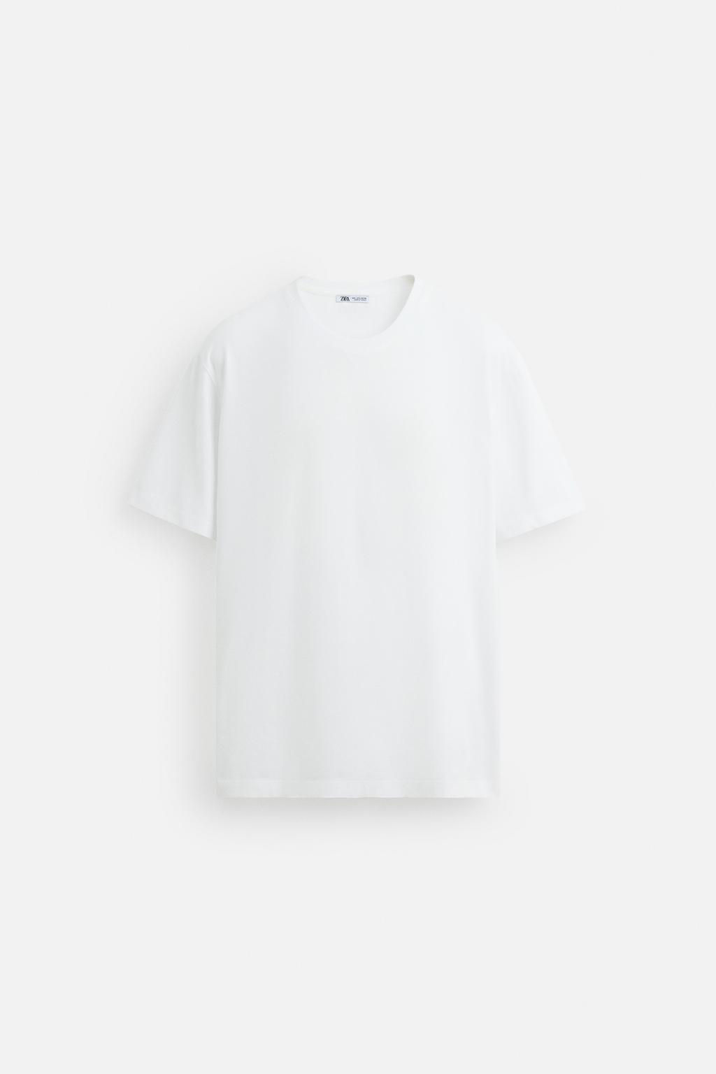 BASIC MEDIUM WEIGHT T-SHIRT - Zara фото 43