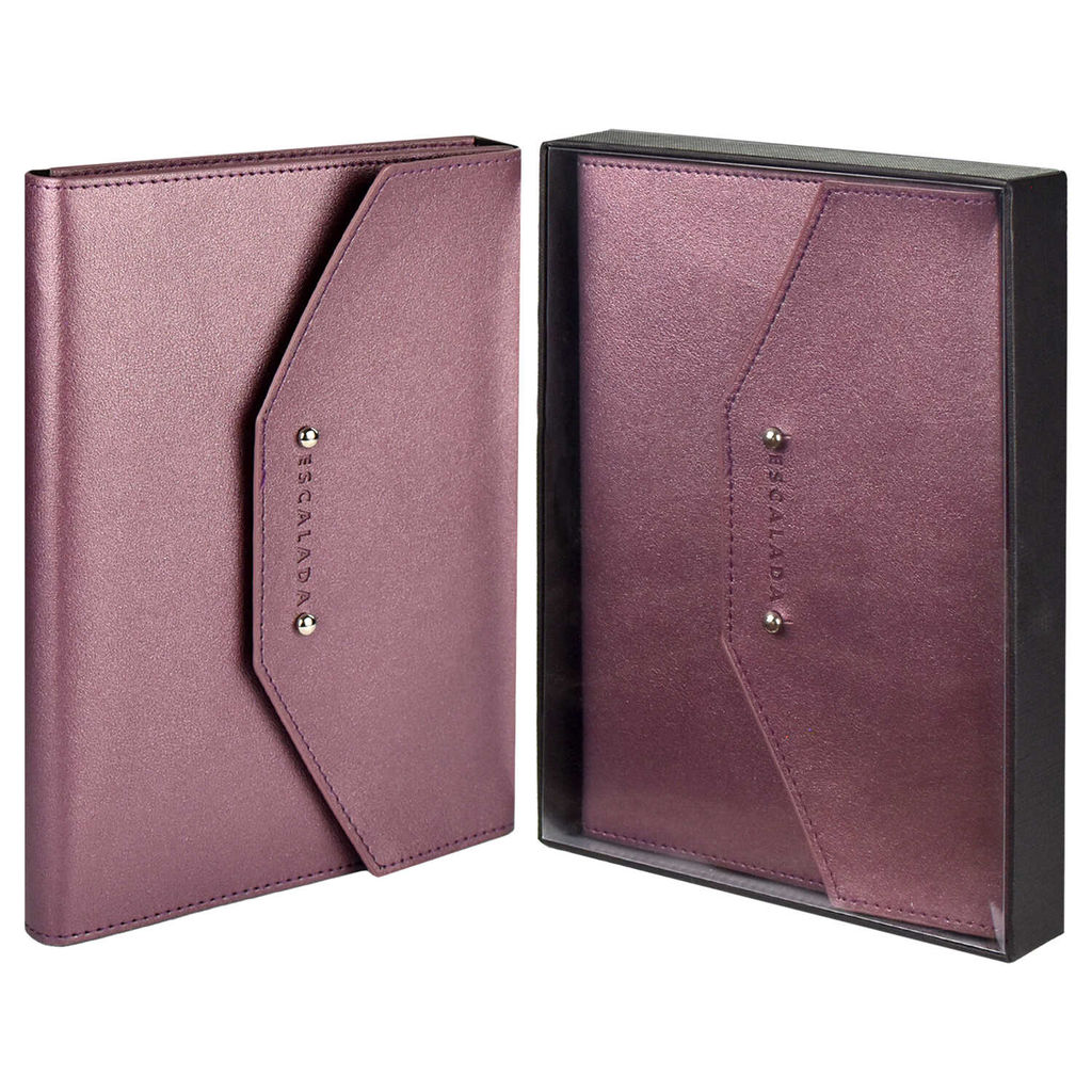 Ежедневник-органайзер недатированный ESCALADA, А5+, 120 л., арт. 63922/ 10 КРАСТ БОРДОВЫЙ