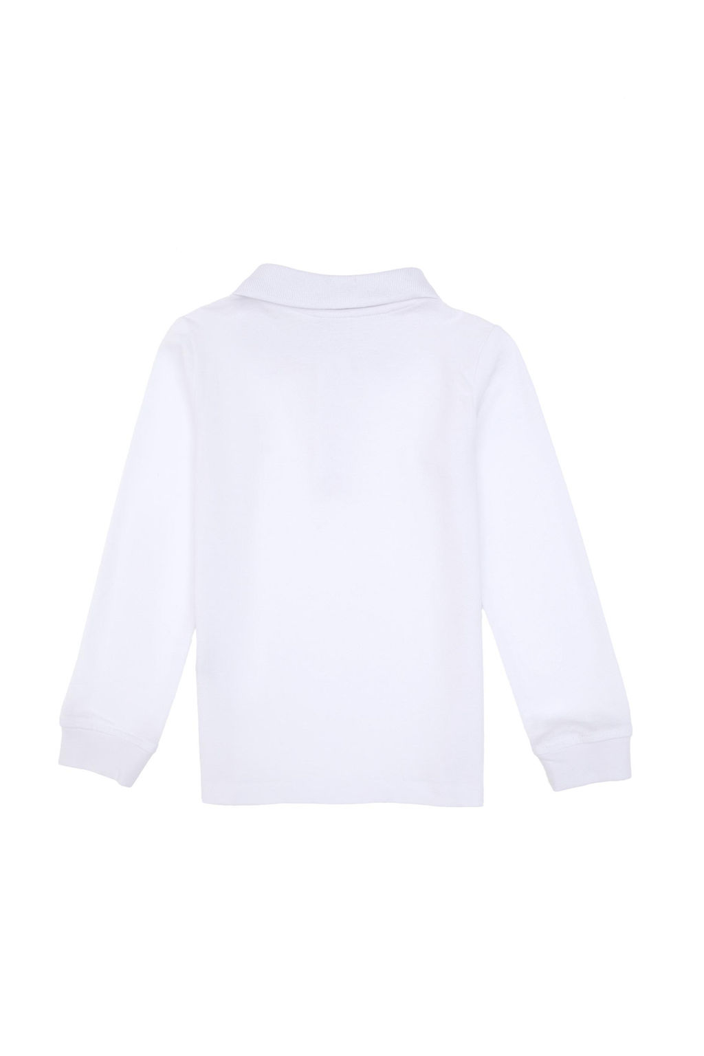 Erkek _ocuk Beyaz Basic Polo Yaka Sweatshirt Sepette S_rpriz _ndirim - U.s. polo assn фото 3