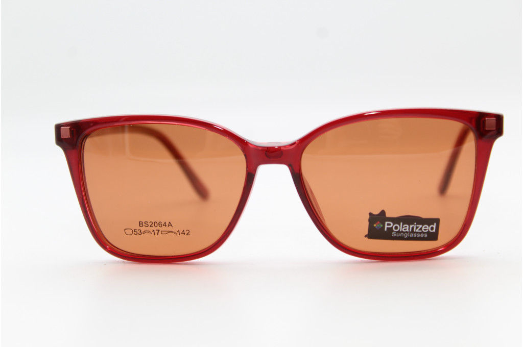Оправа Bosiyan 2064 53-17-142 C4 с насадкой Polarized
