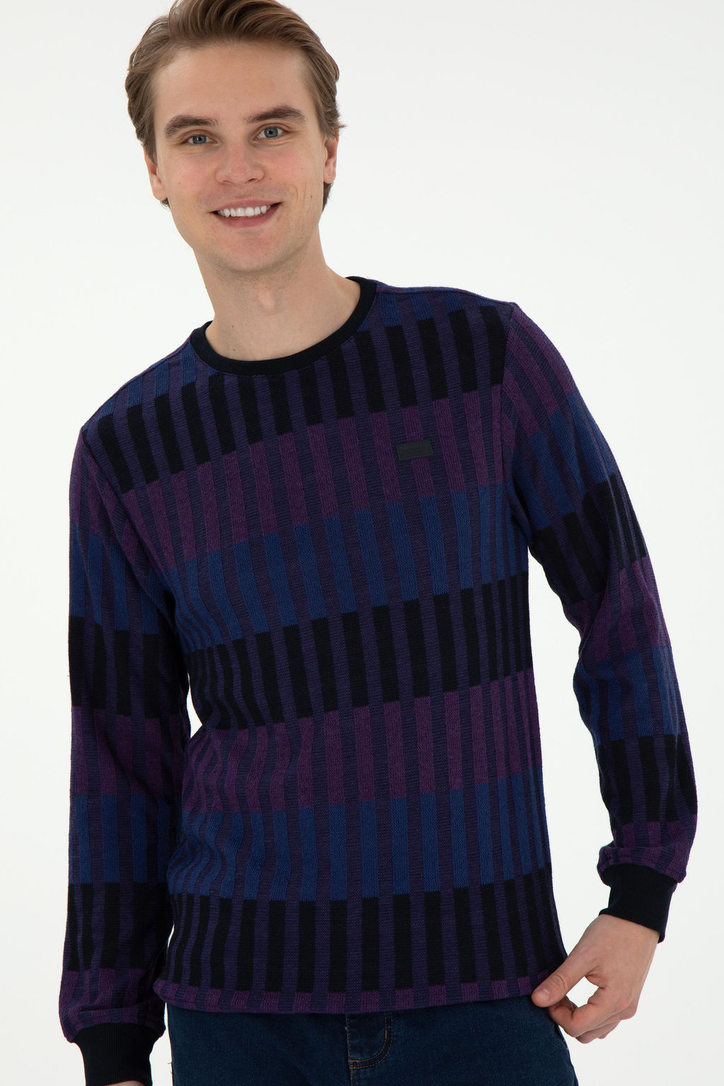 Мужской фиолетовый свитшот Неожиданная скидка в корзине - U.s. polo assn фото 10