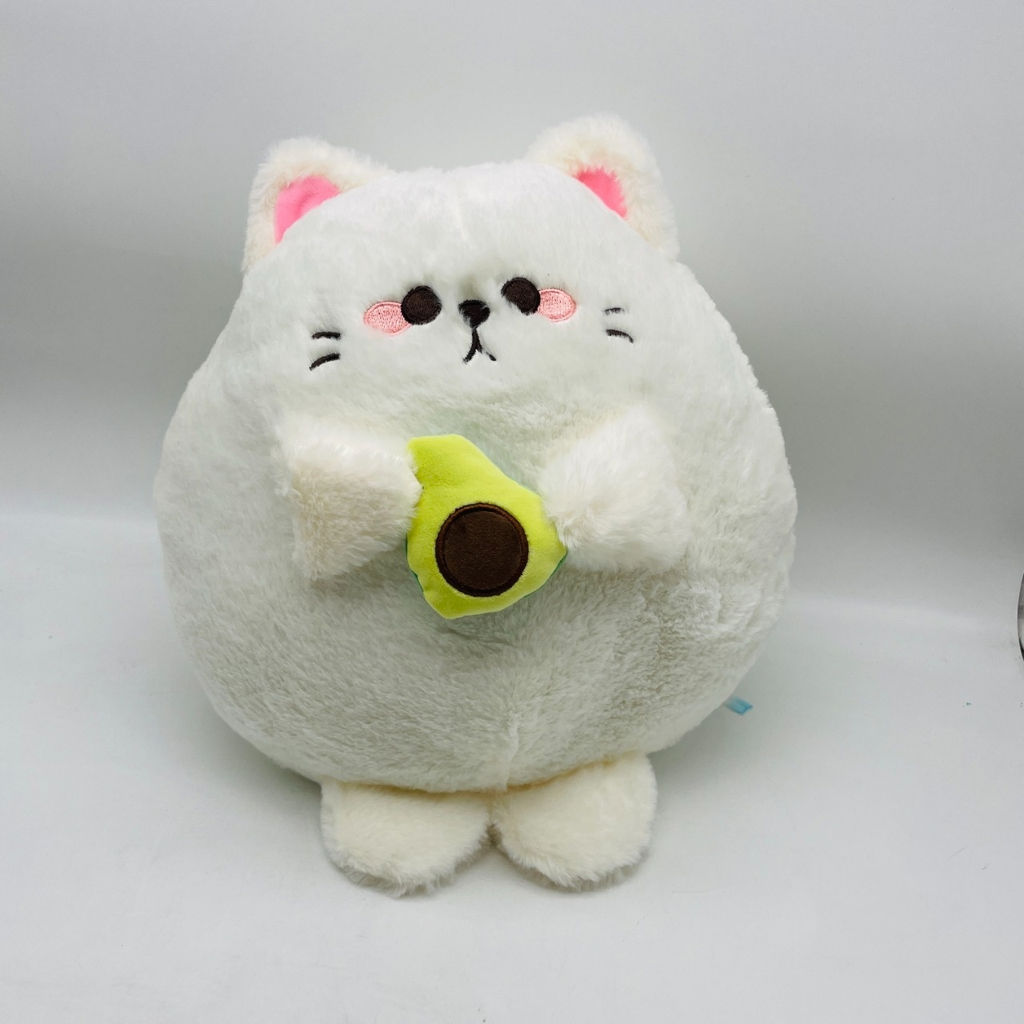 Мягкая игрушка Кошка с авокадо 25 см - Storyland фото 2
