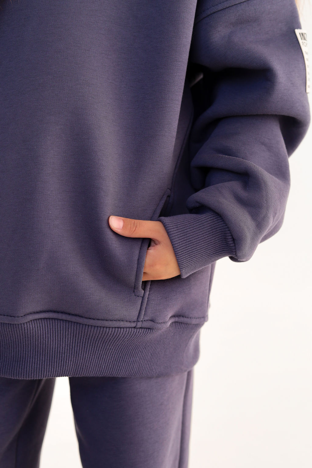 Бомбер утепленный, меланж - Inzibe фото 44