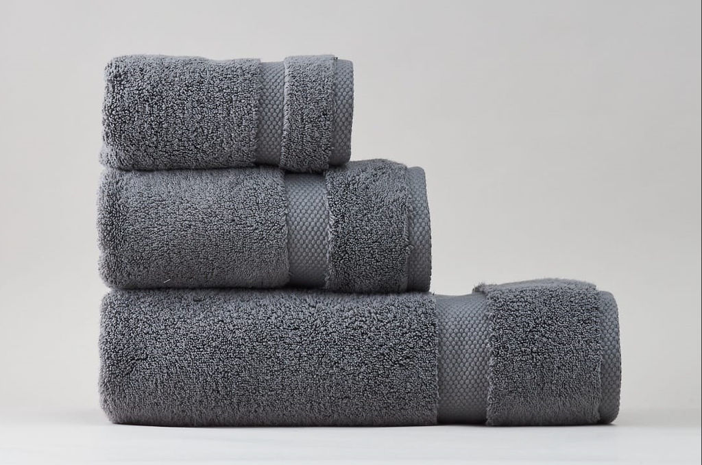 Полотенце махровое 30х50см 600гр графит - Уютности фото 3