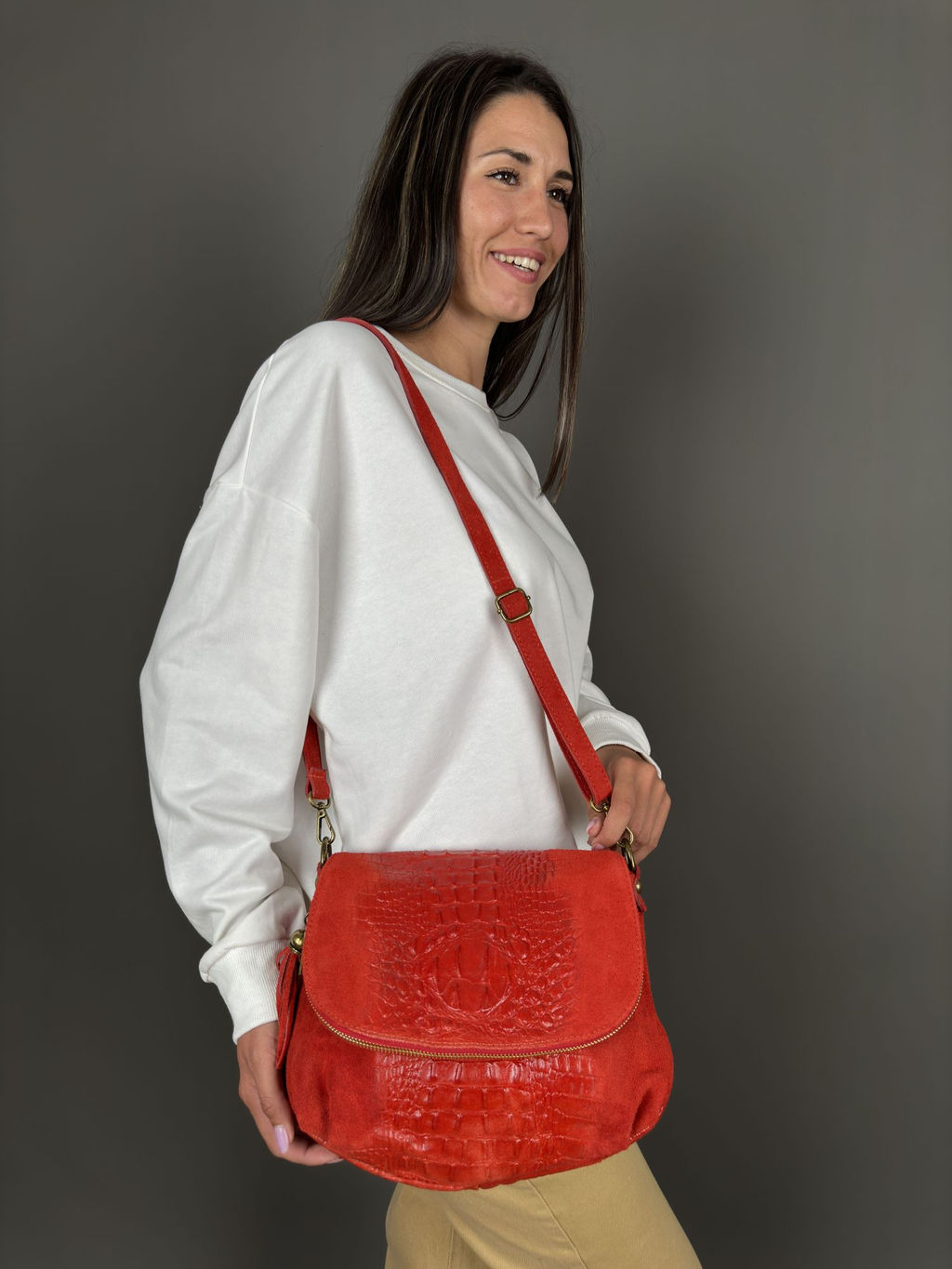 Сумка женская из телячьей кожи - Sefaro фото 2