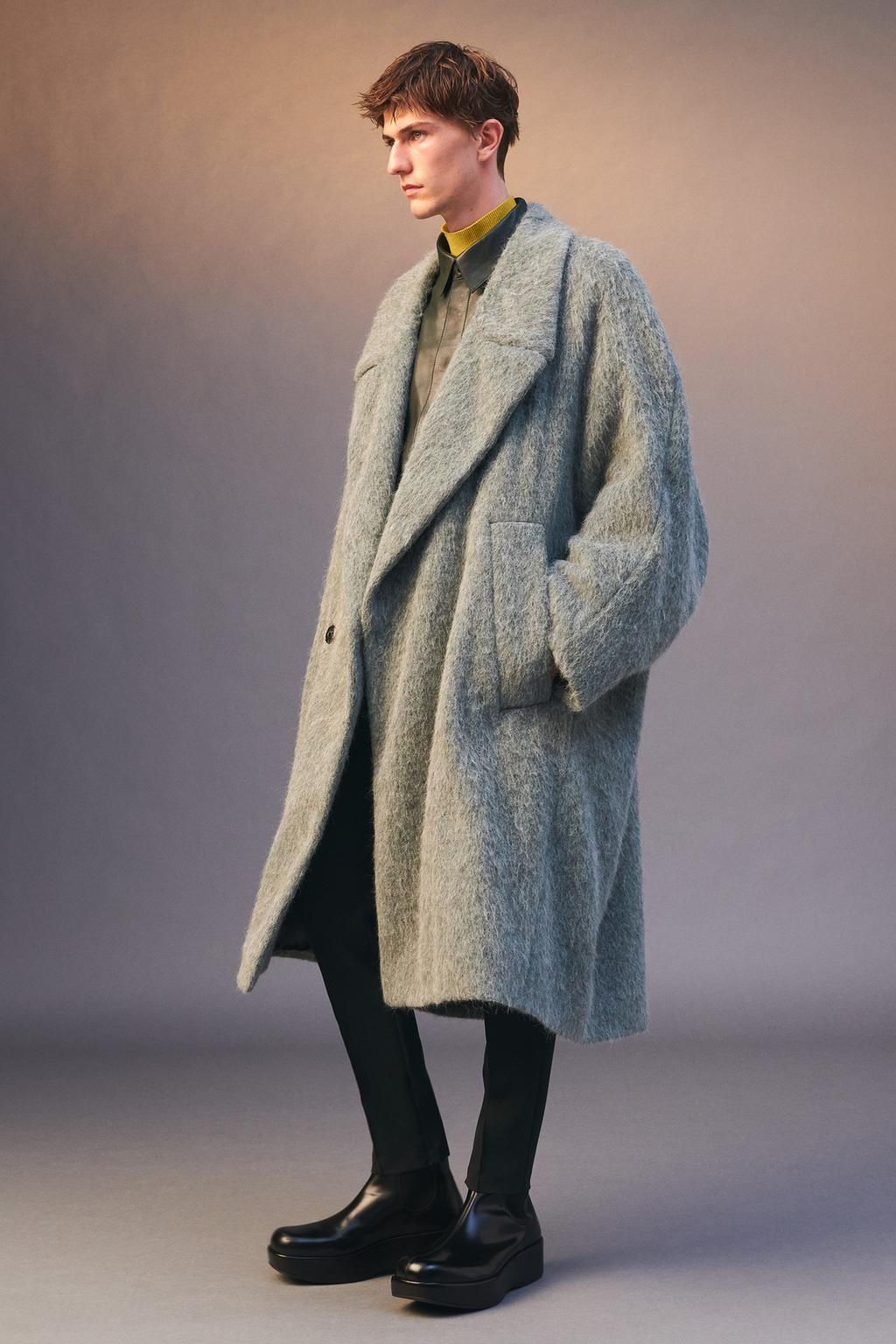 OVERSIZE COAT -LIMITED EDITION - Zara фото 2