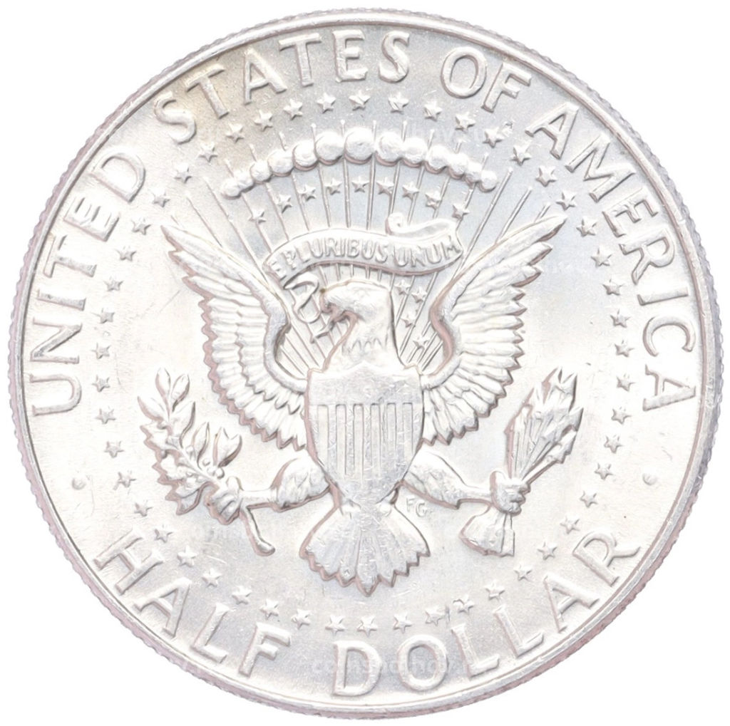 1/2 доллара (50 центов) 1968 года D США