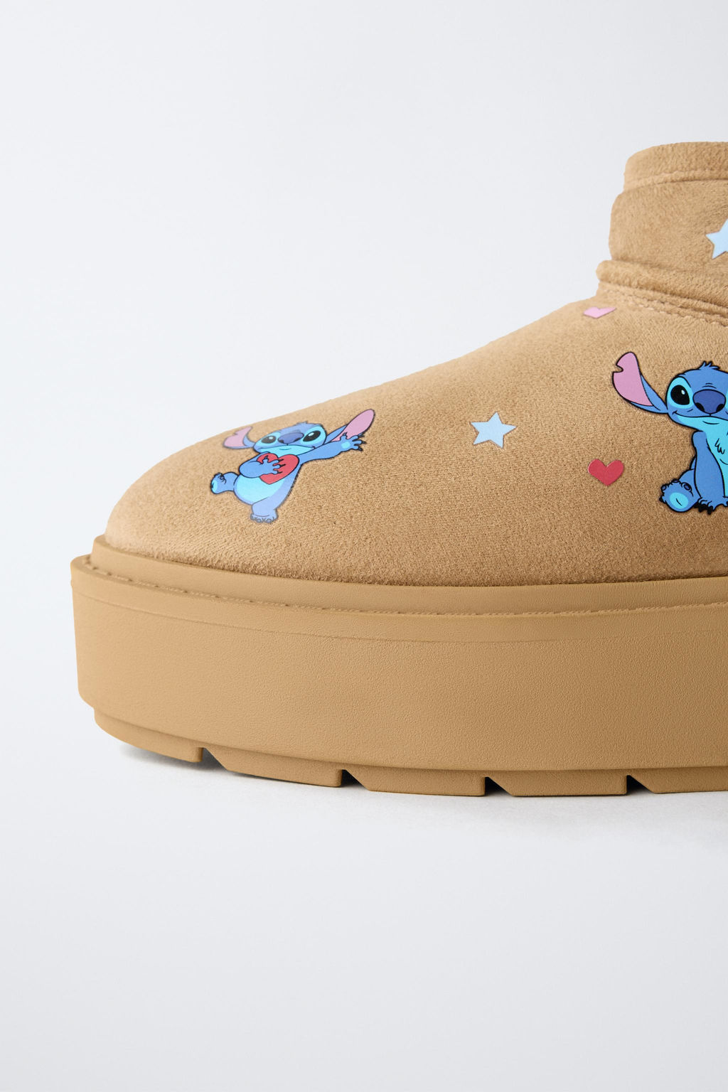LILO & STITCH  DISNEY SHEEPSKIN ANKLE BOOTS - Zara фото 6