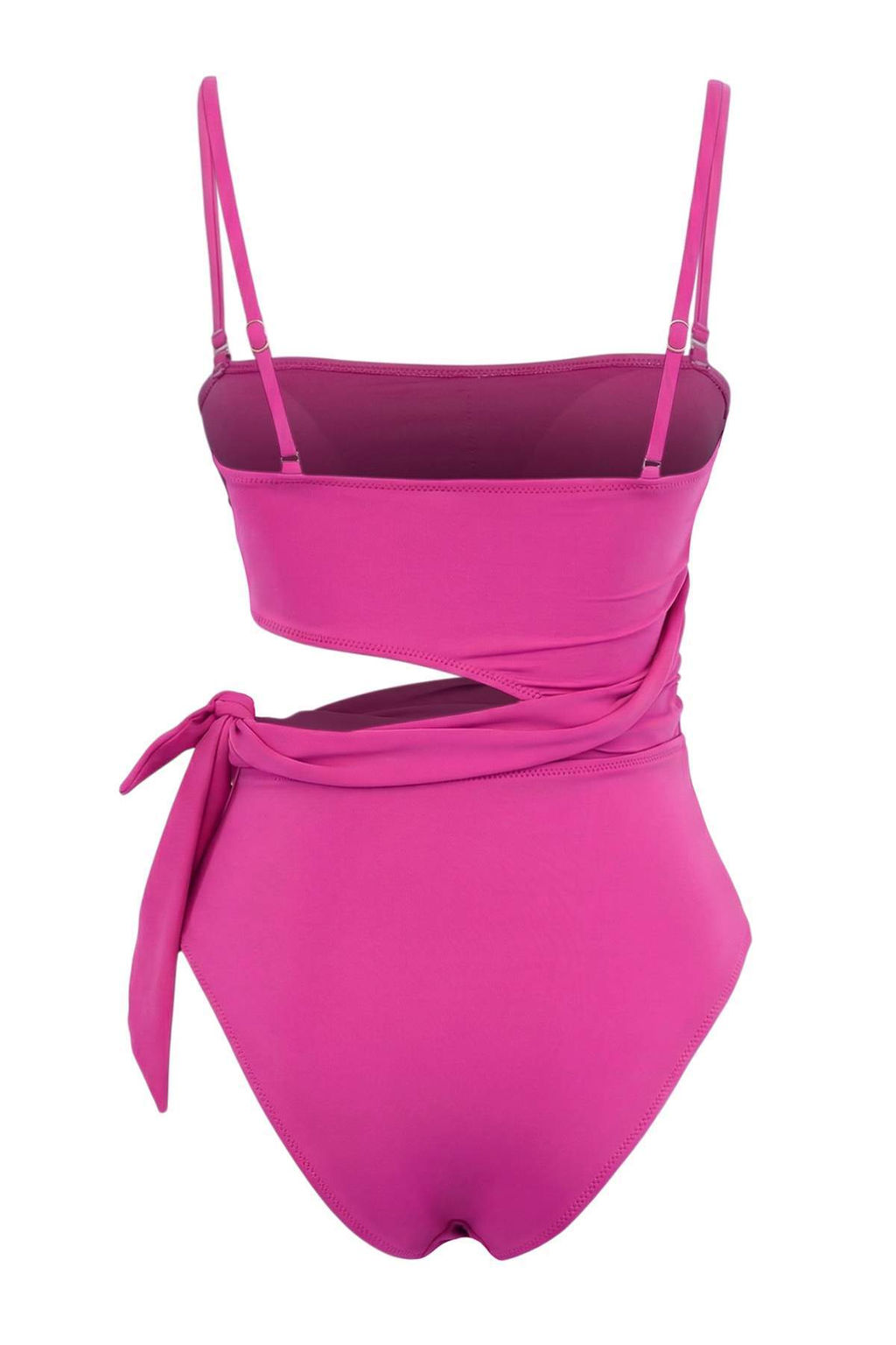 TRENDYOLMILLA Siyah Straplez Cut Out/Pencereli Regular Mayo TBESS24MA00123  фото 12