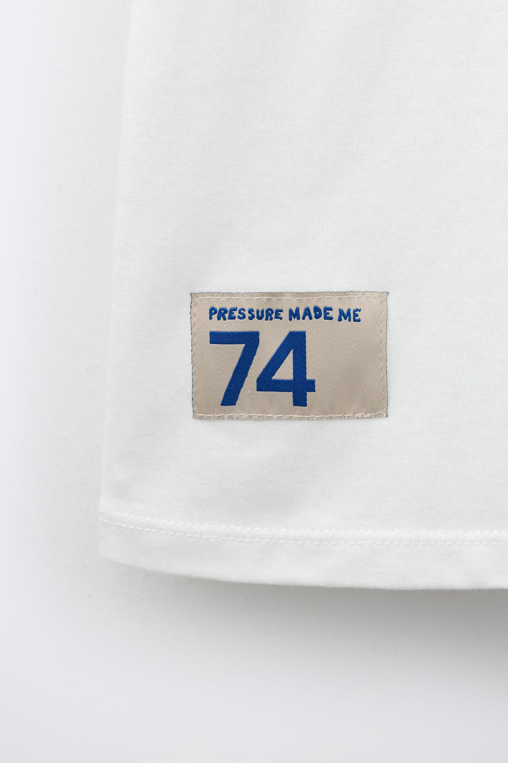 CAMISETA ESTAMPADO TEXTO / Blanco - Zara фото 5