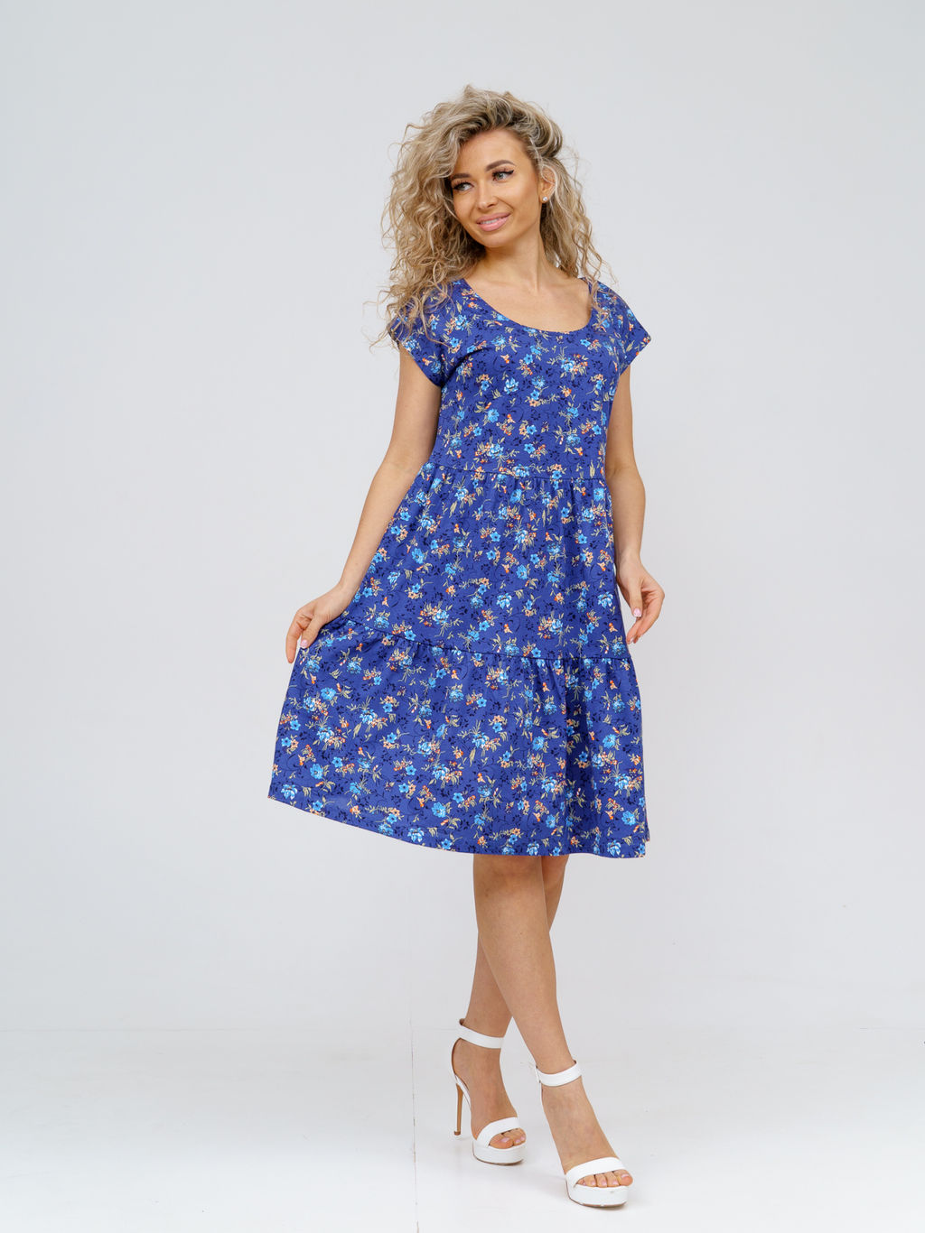 875 Платье "Индиго"