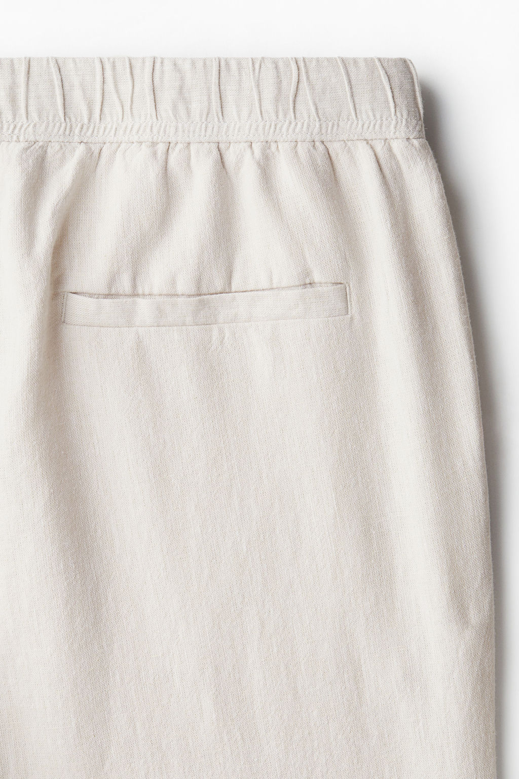Pantal?n en mezcla de lino Relaxed Fit - H&m фото 5