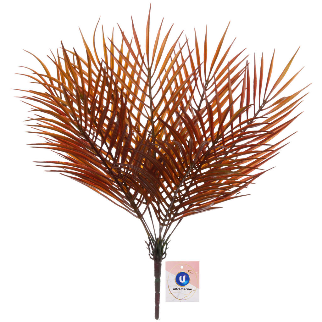 Цена за 4 шт. Искусственные цветы "Волшебная трава" 45см цвет коричневый