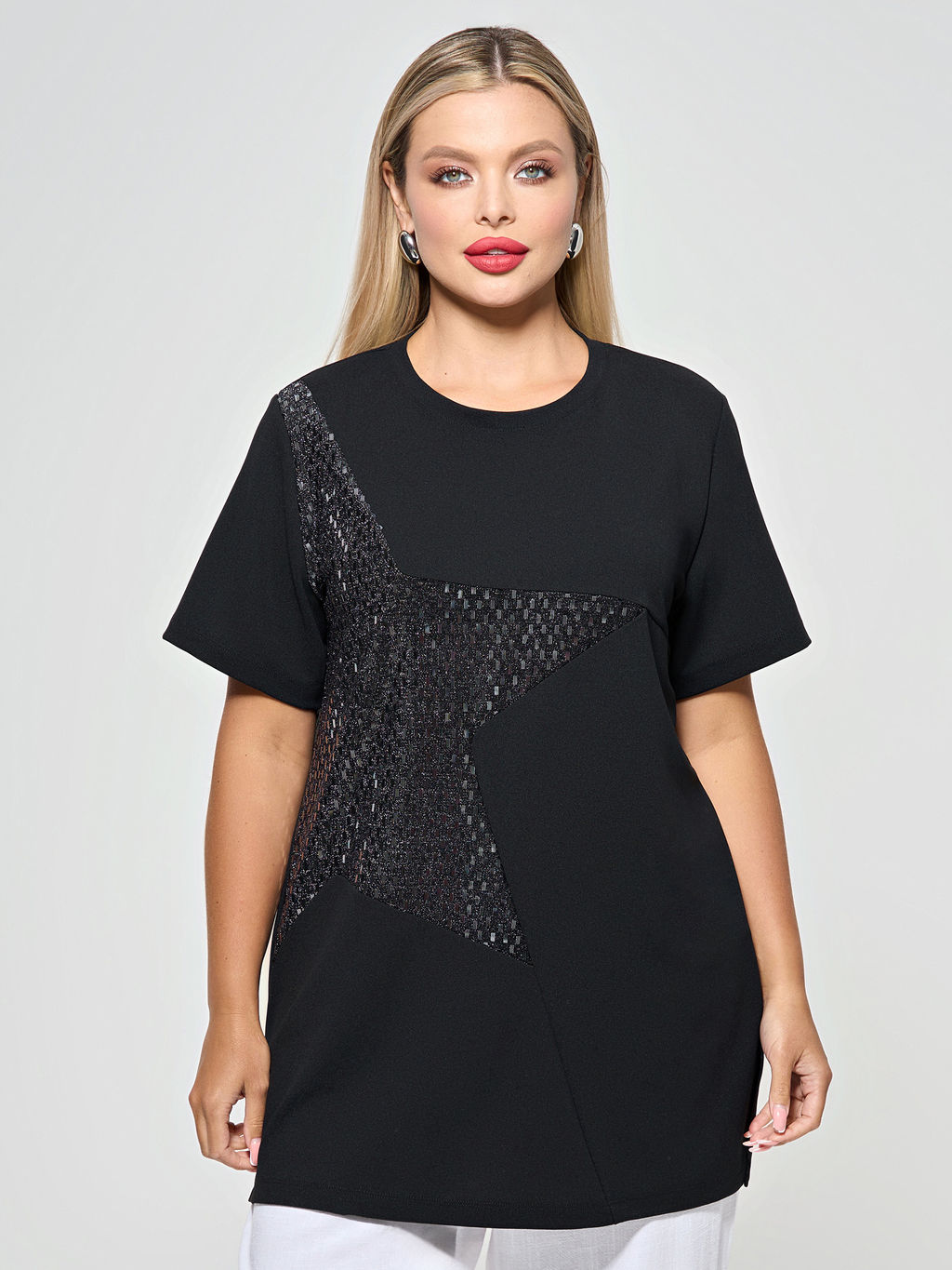 Туника 0280-1 чёрный - Dora фото 24