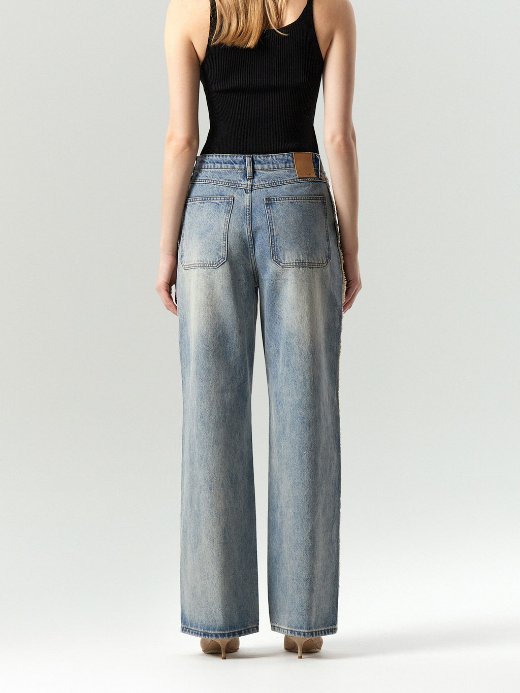 ЕМКА / Джинсы Wide Leg 425 - Emka фото 4
