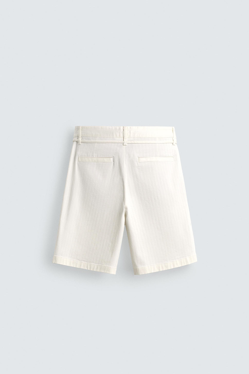 BERMUDA RELAXED FIT PLIEGUES / Crudo - Zara фото 8