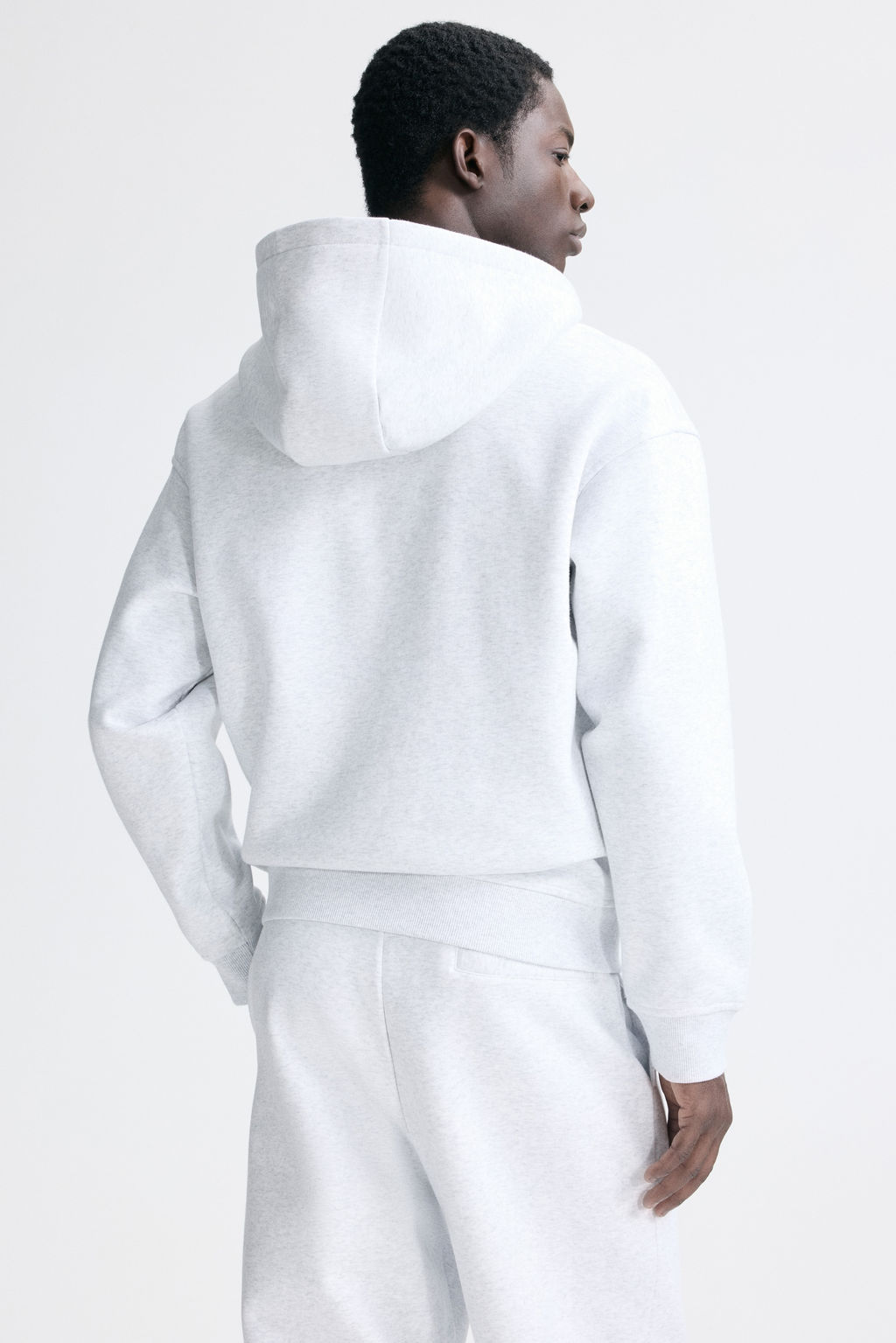 Chaqueta sudadera boxy con capucha Loose Fit - H&m фото 6