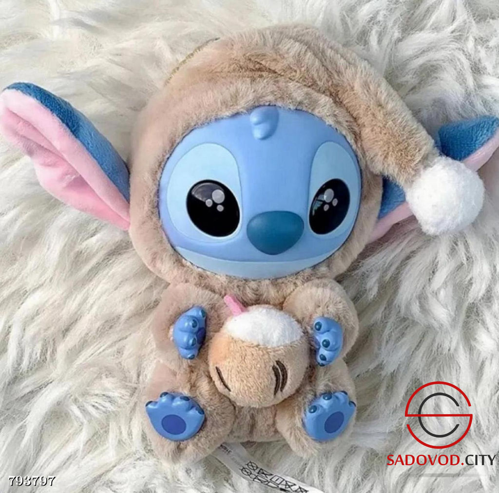 Брелок мягкая игрушка Стич размером 15 см
