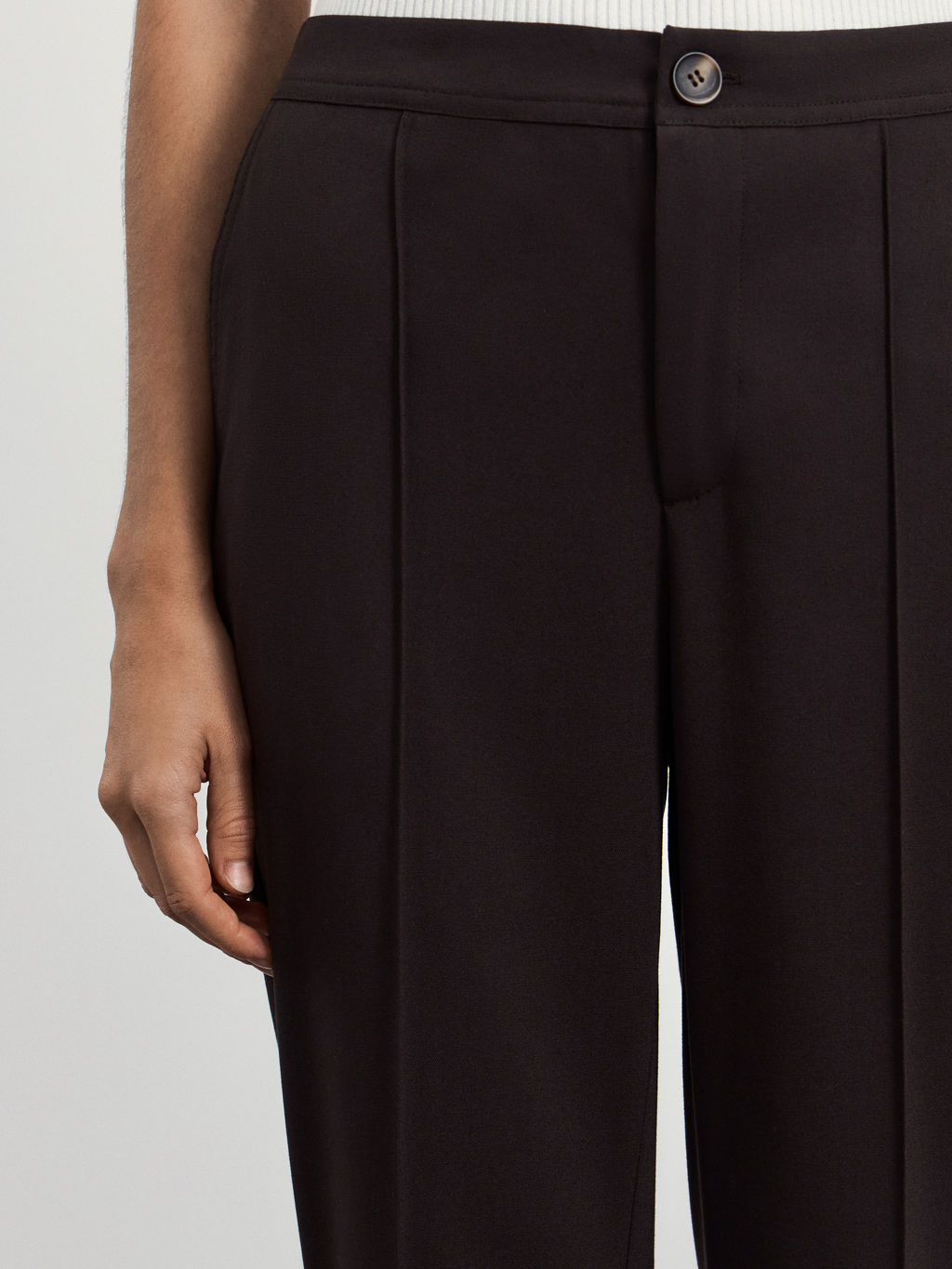 Брюки клеш из вискозы / Zarina  фото 5