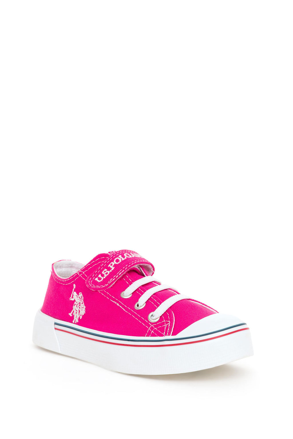 Детские кроссовки цвета фуксии - U.s. polo assn фото 3