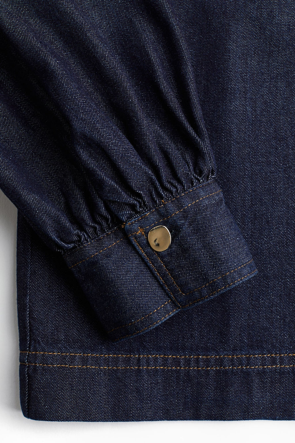 Blusa denim con lazada - H&m фото 6