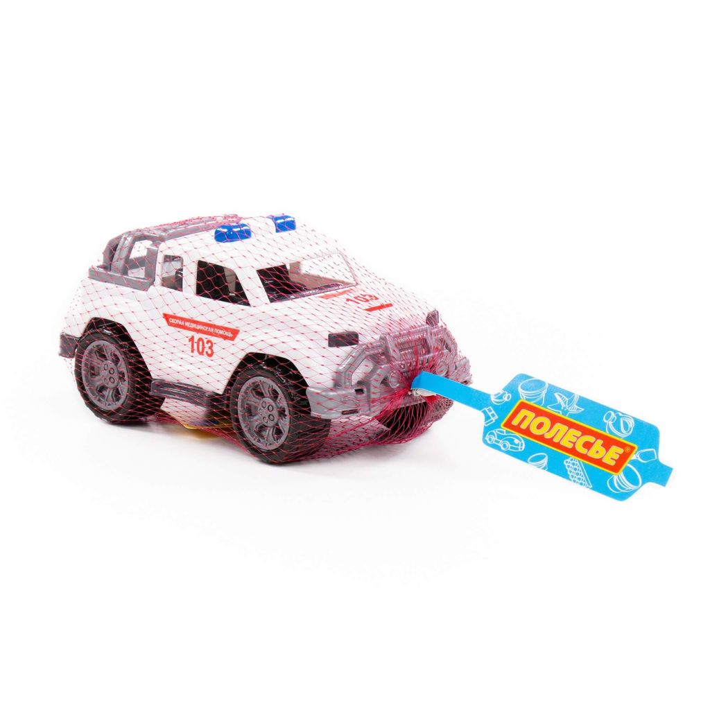 Автомобиль Легионер-мини скорая помощь (в сеточке) - Полесье фото 6