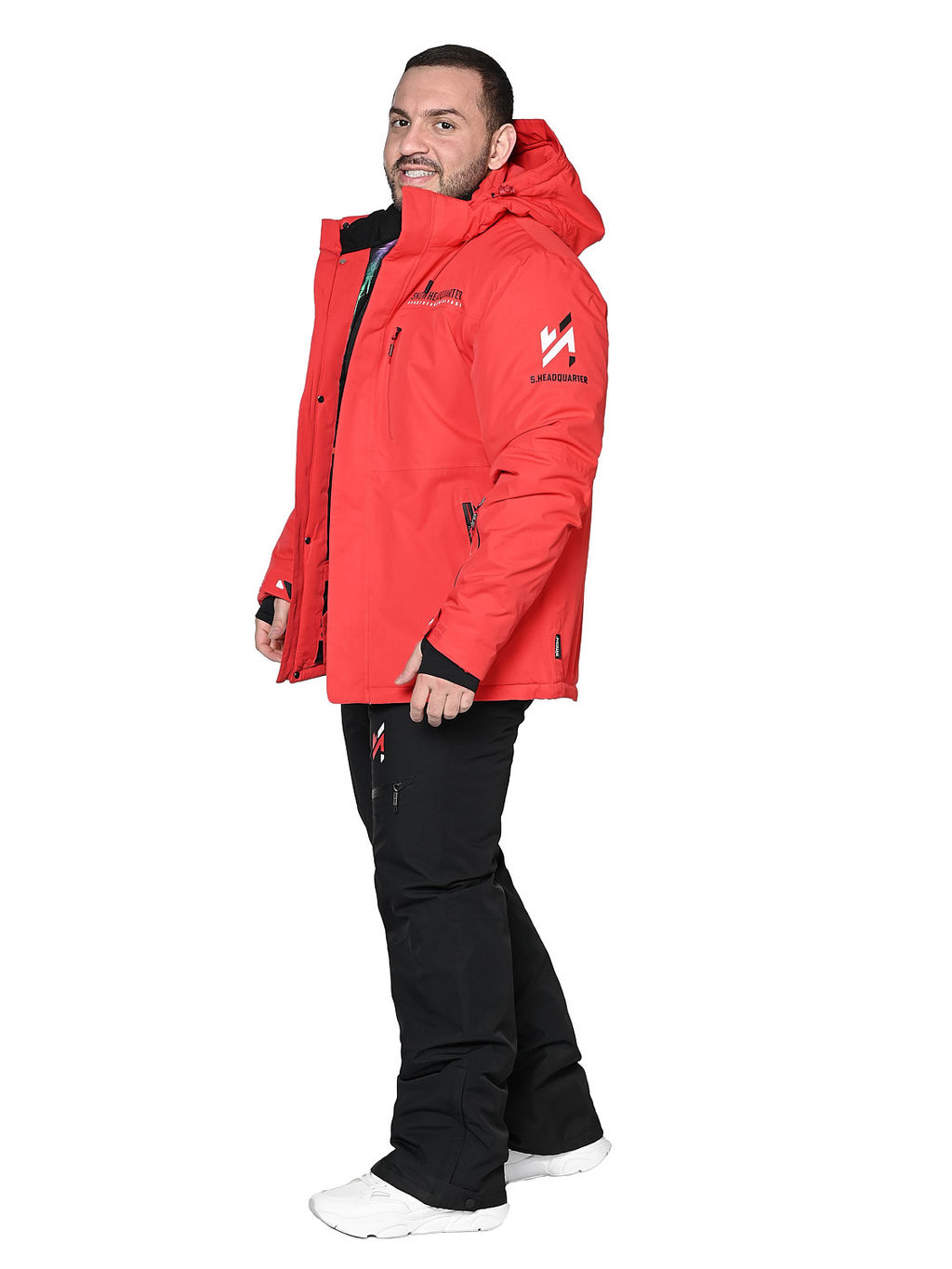 Костюм A-89200 Серый - Snow headquarter фото 33