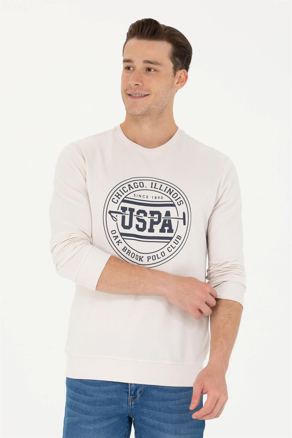 U. S. Polo Assn / Мужская толстовка с камнем - U.s. polo assn фото 8