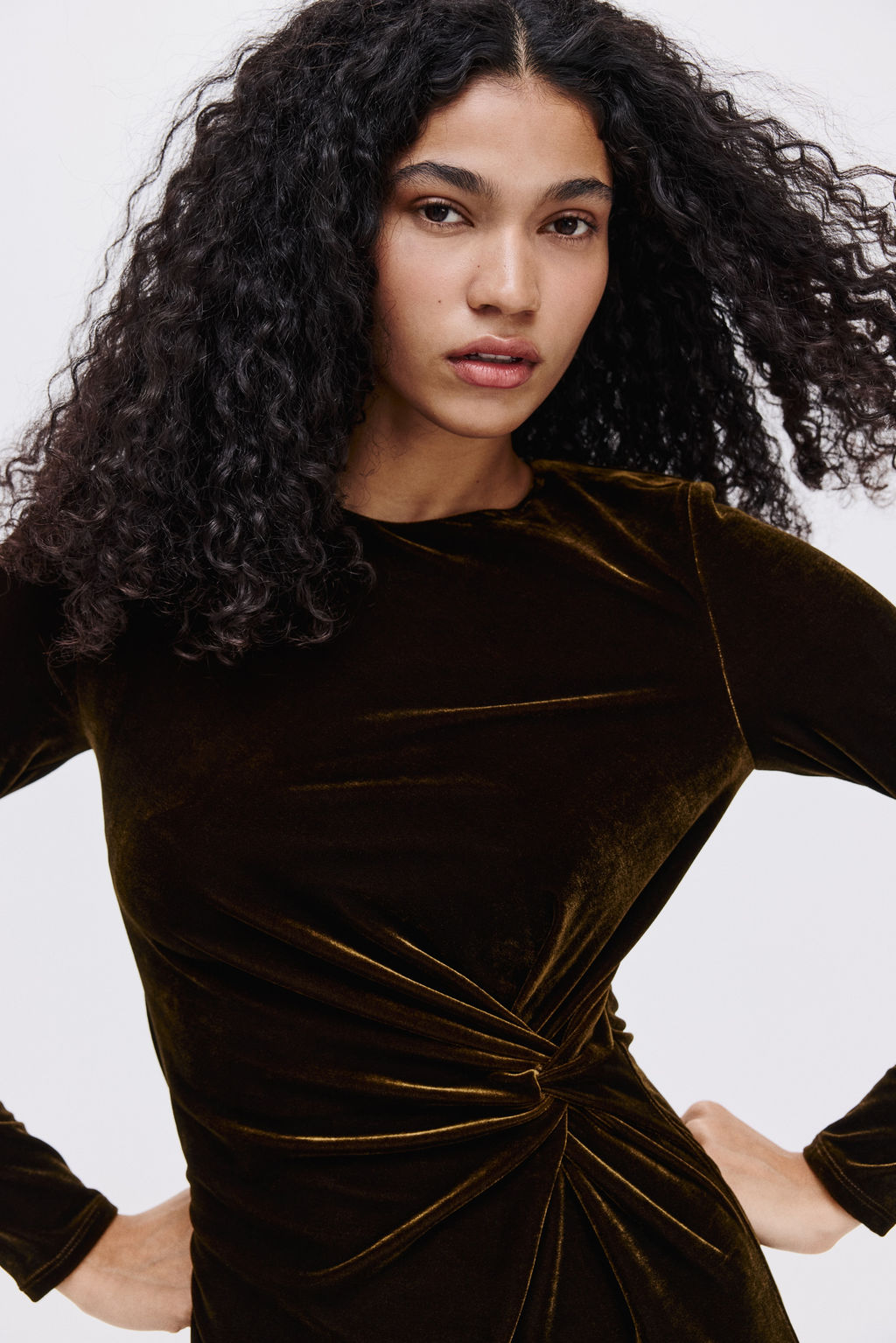 Vestido con detalle girado - H&m фото 8