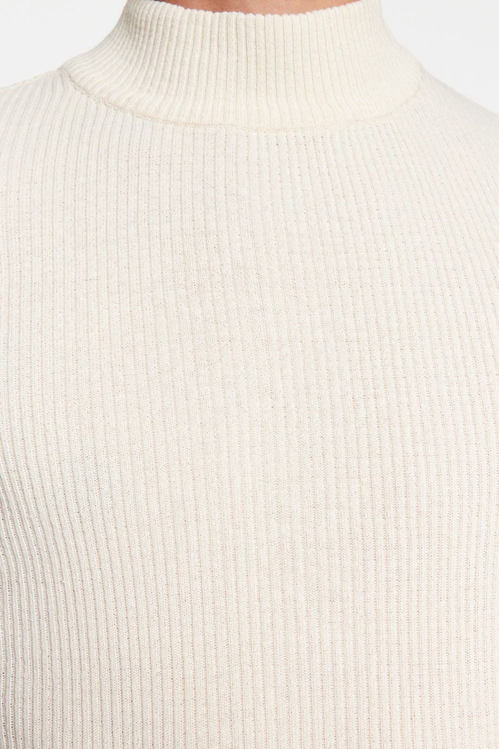 TRENDYOL MAN Siyah-Ekru Dar Kal?p Pamuklu Yar?m Bal?kc? Yaka Lastik Orgu 2li Paket Triko Kazak TMNAW22KZ1919 - Trendyolmilla фото 5