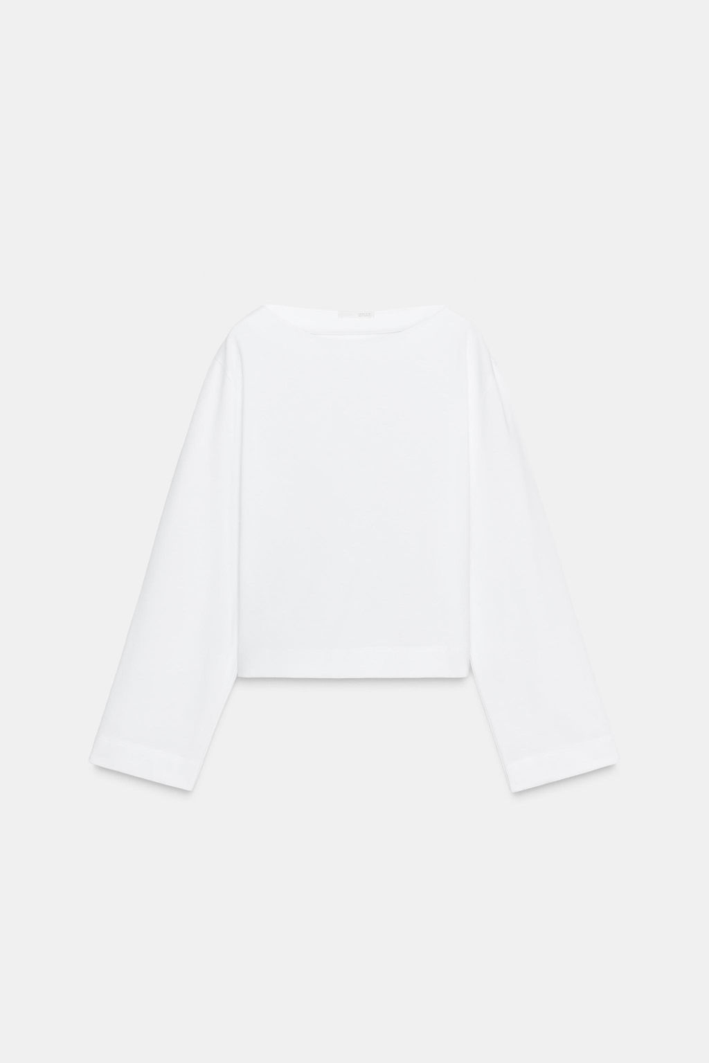 BOAT NECK T-SHIRT - Zara фото 5