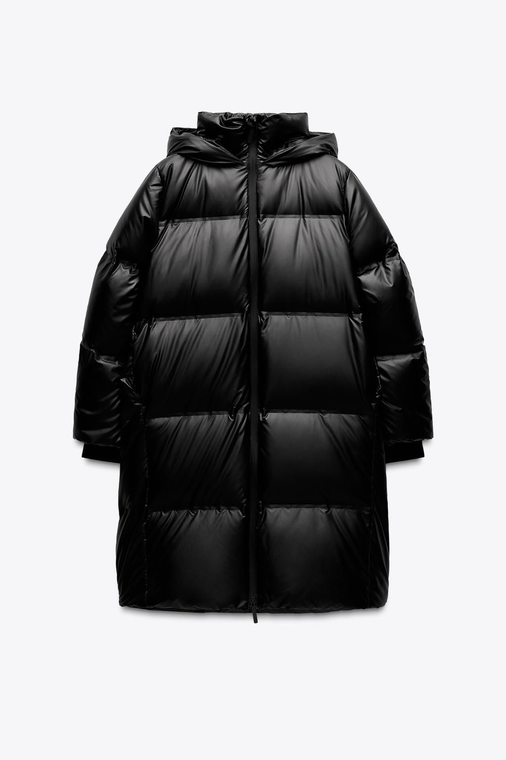 WATER-REPELLENT PUFFER COAT - ZW COLLECTION - Zara фото 4