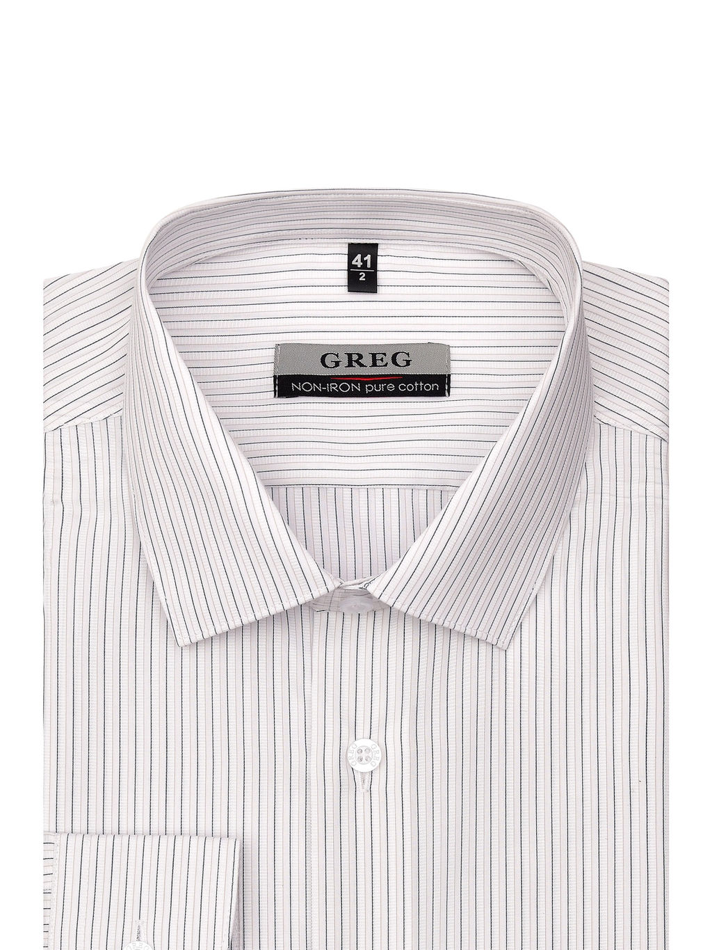 Сорочка мужская длинный рукав GREG 131/231/6014/Z  фото 3