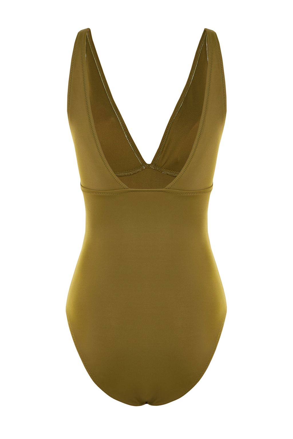 Haki V Yaka Aksesuarl? Normal Paca Mayo TBESS21MA0184