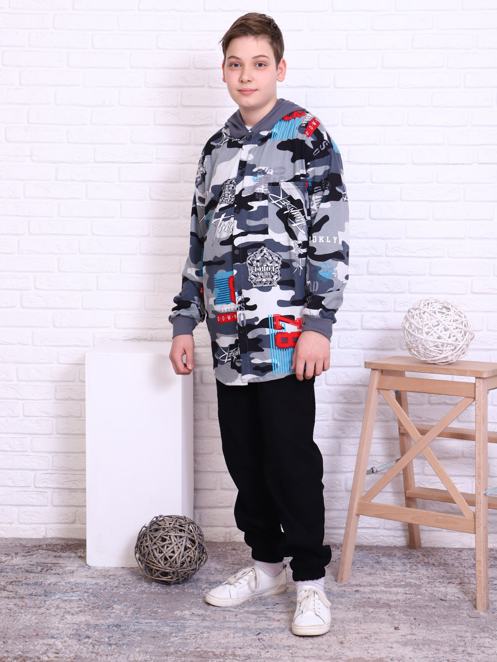 Рубашка для мальчика Свобода Ладошки  фото 14