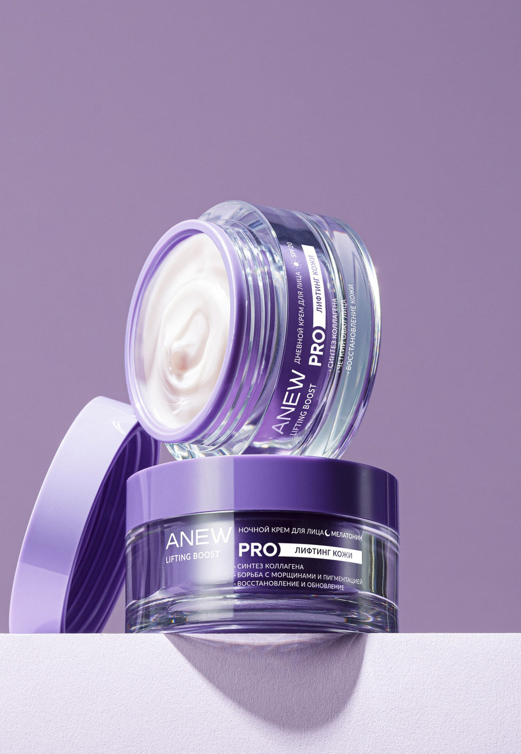 Ночной крем для лица Anew Lifting Boost, 50 мл - Avon фото 2