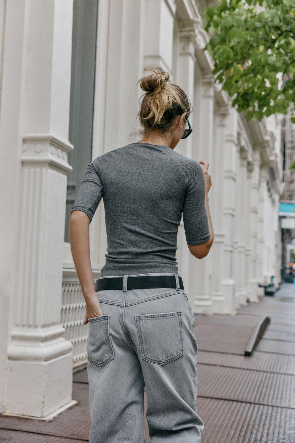 RIB RAGLAN T-SHIRT - Zara фото 4