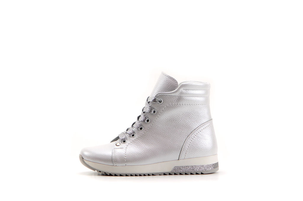 Ботинки 316.omega2silver.white./Шерсть