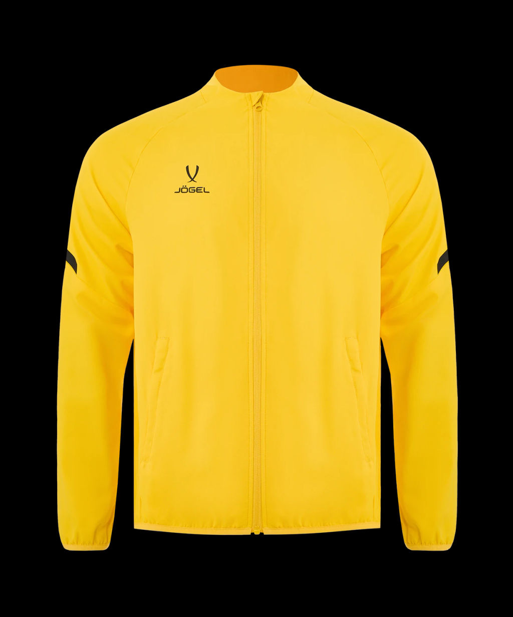 Куртка спортивная JOGEL CAMP 2 Lined Jacket, желтый/черный  фото 2