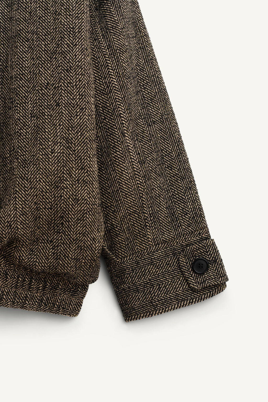 LIMITED EDITION HERRINGBONE COMBINED BOMBER JACKET - Zara фото 10