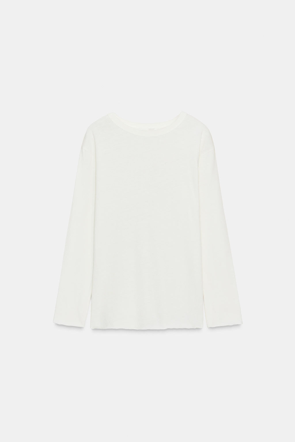 LONG SLEEVE T-SHIRT - Zara фото 4