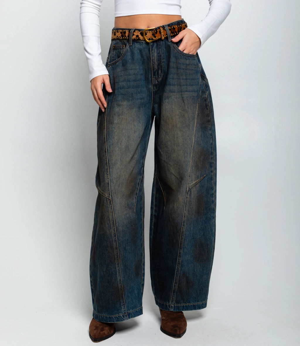 Джинсы #КТ31110, синий - Dommod фото 2