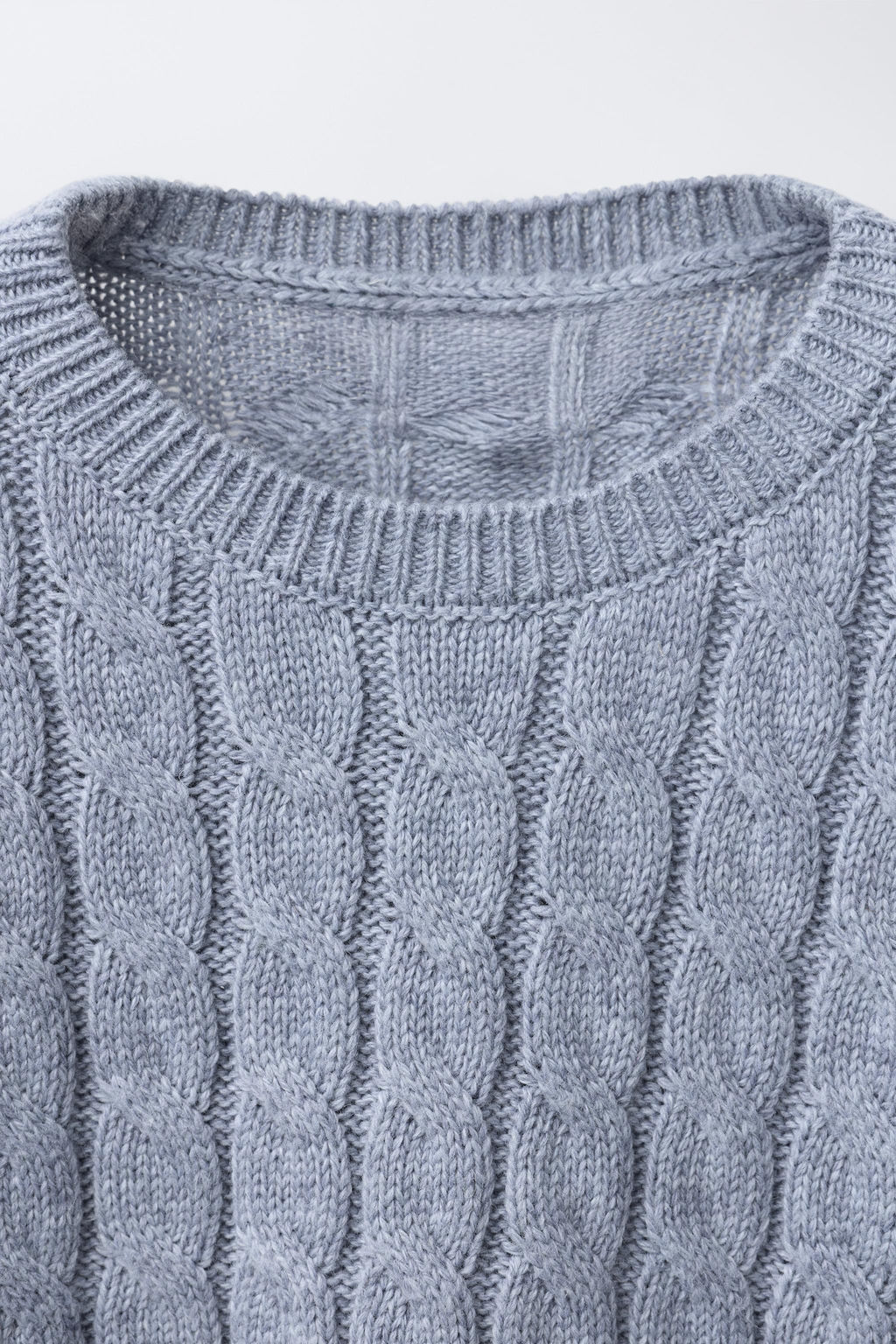 CABLE-KNIT JUMPER - Zara фото 3