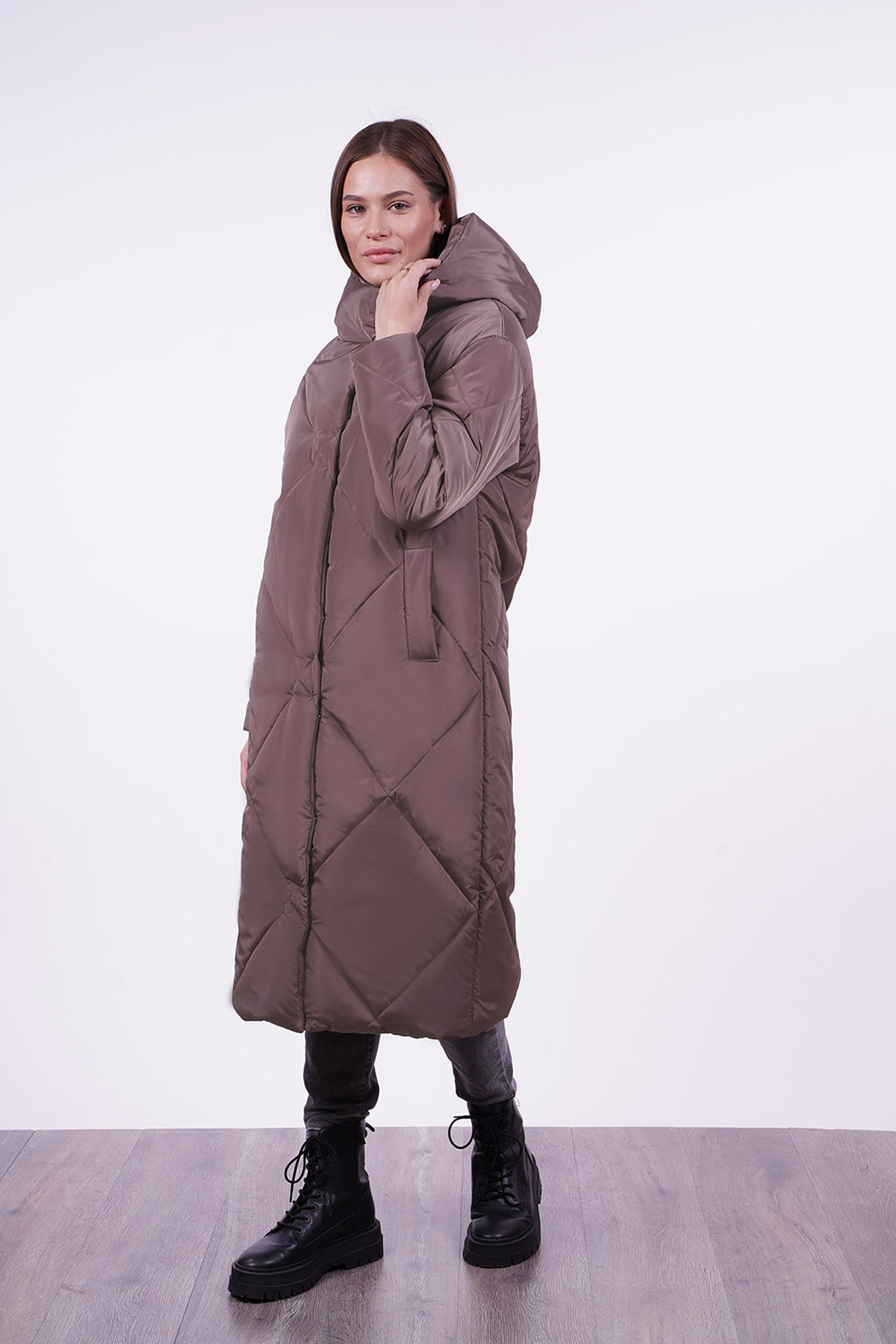 Пальто зимнее / 33788 - Twin tip фото 4