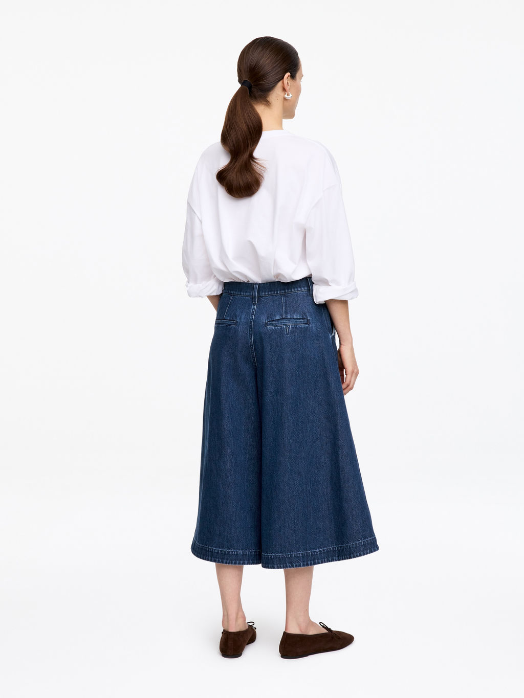 Pantalones vaqueros culotte - H&m фото 4