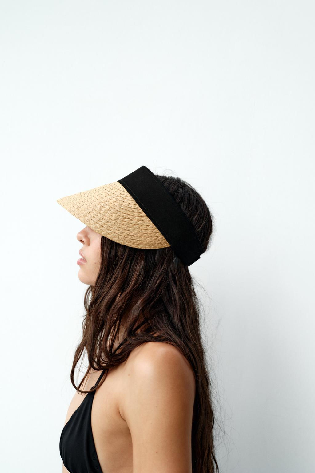 CONTRAST WOVEN VISOR - Zara фото 3
