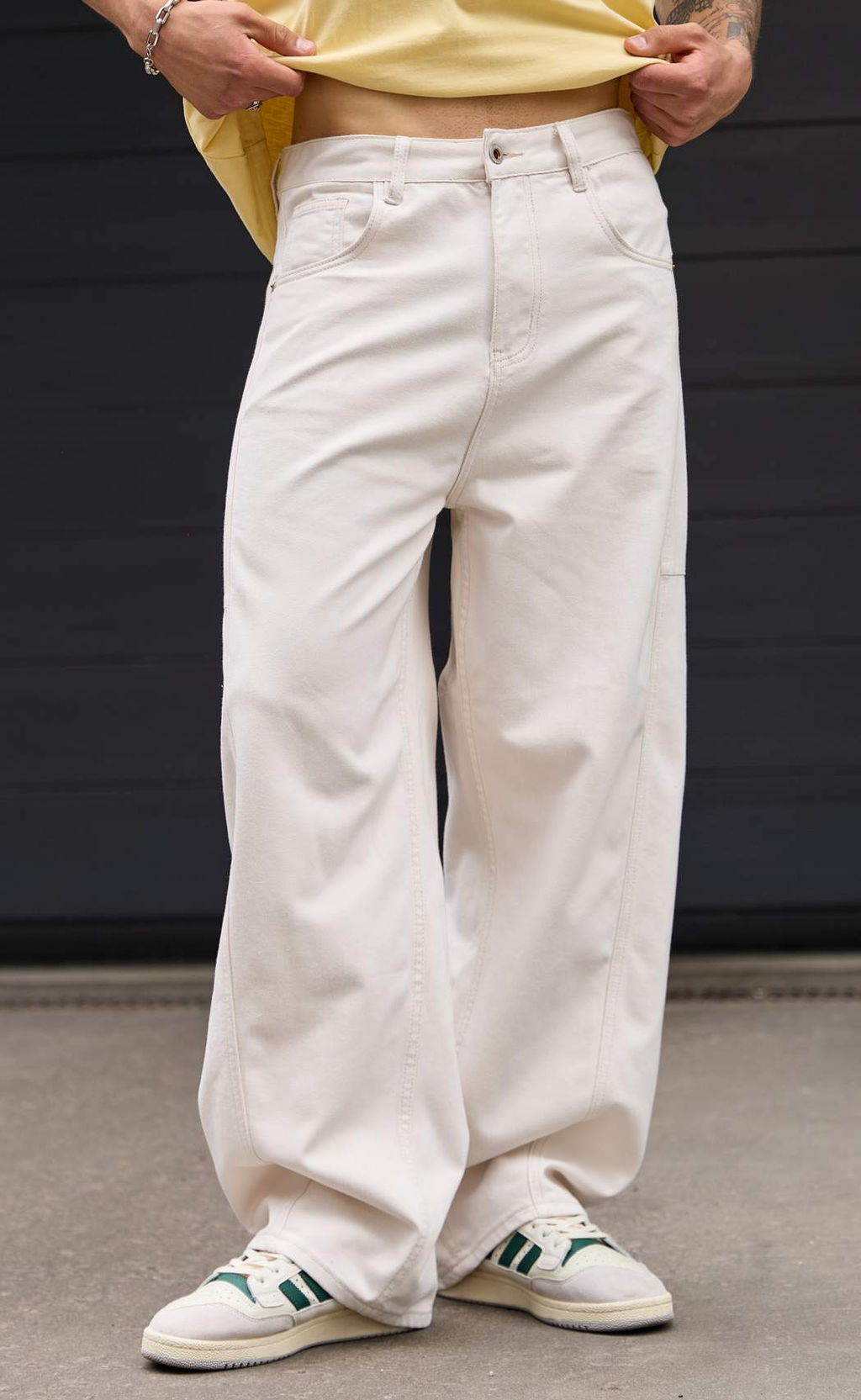 Джинсы муж. F611-0177 milk - Fine joyce фото 8