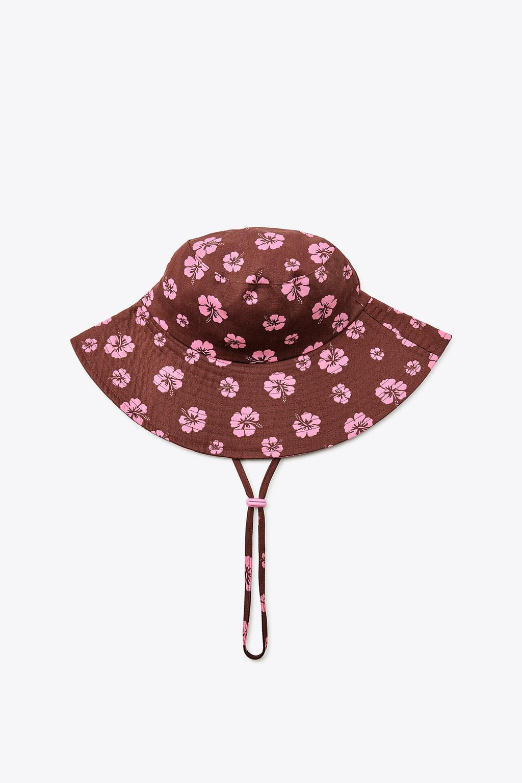 PALM TREE BUCKET HAT - Zara фото 3